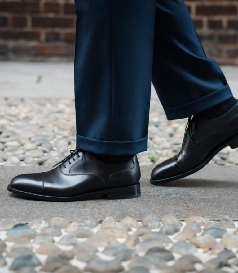 OLD MONEY SHOES - OXFORD SHOES - Velasca Black Calf Leather