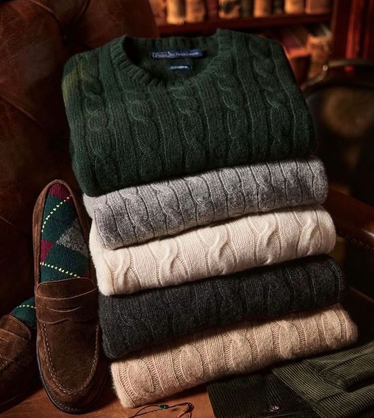 Fine Cashmere Sweaters from Ralph Lauren Purple Label